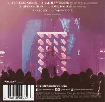 CD Meredith Andrews: Faith & Wonder