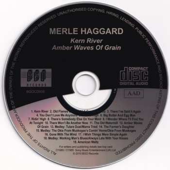 CD Merle Haggard: Kern River / Amber Waves Of Grain