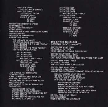 CD Metallica: ...And Justice For All