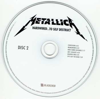 2CD Metallica: Hardwired...To Self-Destruct DIGI