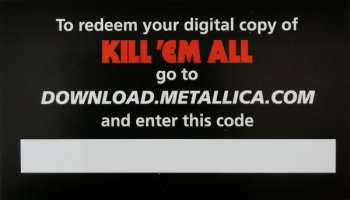 4LP/5CD/DVD/Zestaw pudełkowy Metallica: Kill 'Em All DLX | NUM | PIC | LTD
