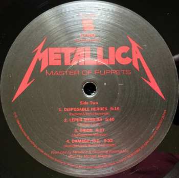 LP Metallica: Master Of Puppets