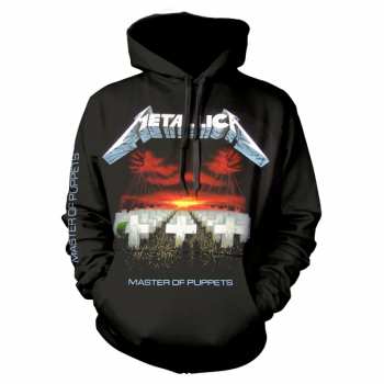 Merch Metallica: Bluza z kapturem Master Of Puppets Tracks