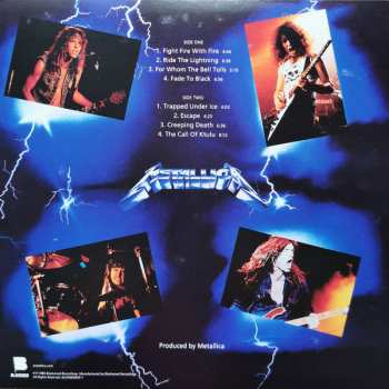 4LP/6CD/DVD/Zestaw pudełkowy Metallica: Ride The Lightning DLX | LTD | NUM | PIC