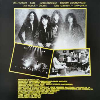 4LP/6CD/DVD/Zestaw pudełkowy Metallica: Ride The Lightning DLX | LTD | NUM | PIC