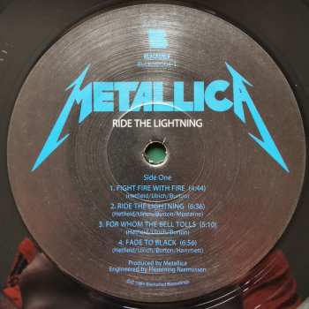 4LP/6CD/DVD/Zestaw pudełkowy Metallica: Ride The Lightning DLX | LTD | NUM | PIC
