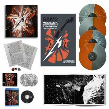4LP/2CD/Zestaw pudełkowy/Blu-ray Metallica: S&M2 DLX | LTD | CLR