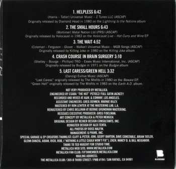 CD Metallica: The $5.98 E.P. - Garage Days Re-Revisited DIGI