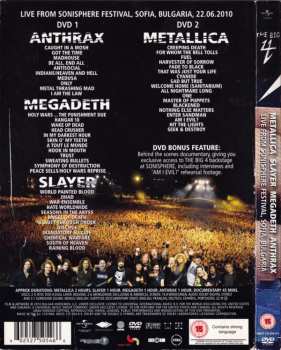Album Megadeth: The Big 4: Live From Sofia, Bulgaria