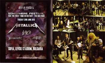 2Blu-ray Megadeth: The Big 4: Metallica Slayer Megadeth Anthrax: Live From Sonisphere Festival, Sofia, Bulgaria