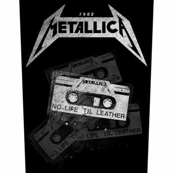 Merch Metallica: Naszywka na plecach No Life 'til Leather 