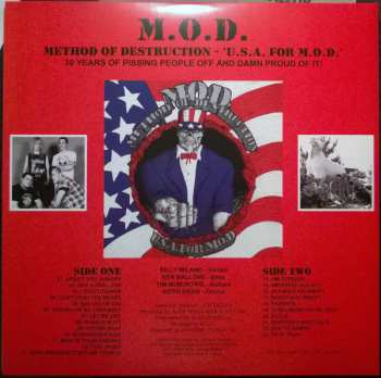 LP Method Of Destruction: U.S.A. For M.O.D. (30th Anniversary Edition) CLR