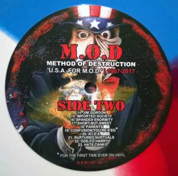 LP Method Of Destruction: U.S.A. For M.O.D. (30th Anniversary Edition) CLR
