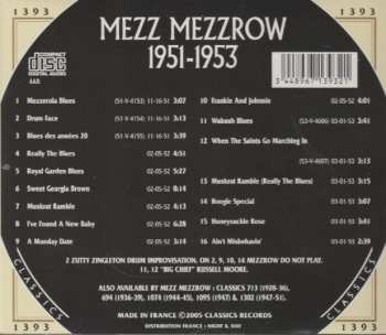 CD Mezz Mezzrow: 1951-1953