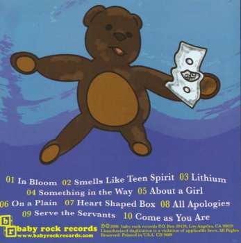 CD Michael Armstrong: Rockabye Baby! Lullaby Renditions Of Nirvana