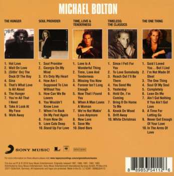 5CD/Zestaw pudełkowy Michael Bolton: Original Album Classics