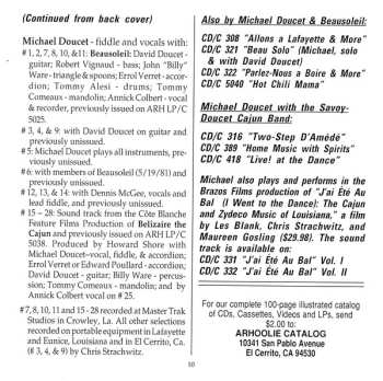 CD Michael Doucet: The Mad Reel