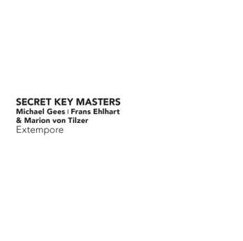 SACD Michael Gees: Secret key masters Extempore