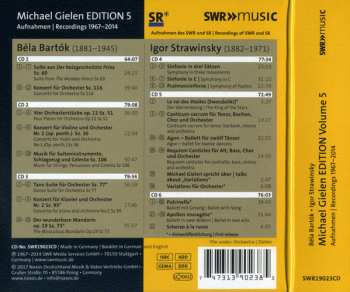 6CD/Zestaw pudełkowy Igor Stravinsky: Michael Gielen Edition, Vol. 5 1967-2014