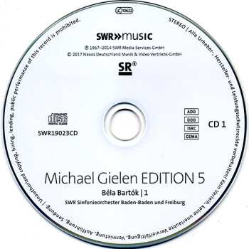6CD/Zestaw pudełkowy Igor Stravinsky: Michael Gielen Edition, Vol. 5 1967-2014
