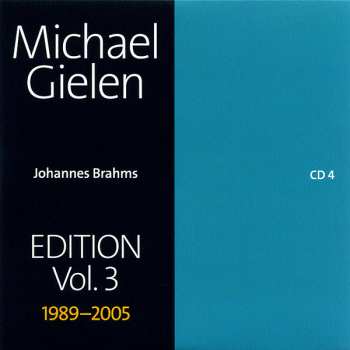5CD/Zestaw pudełkowy Johannes Brahms: Brahms The Symphonies, Piano Concerto No.1, Double Concerto, Piano Quartet No.1