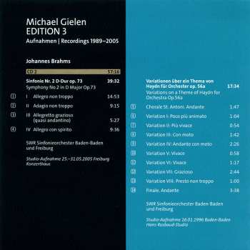 5CD/Zestaw pudełkowy Johannes Brahms: Brahms The Symphonies, Piano Concerto No.1, Double Concerto, Piano Quartet No.1
