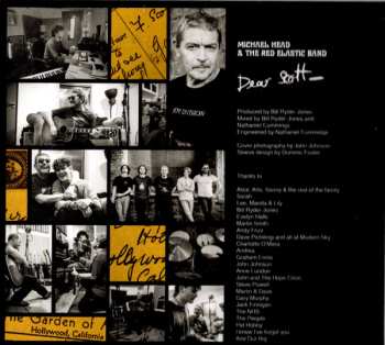 CD Michael Head & The Red Elastic Band: Dear Scott