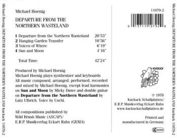 CD Michael Hoenig: Departure From The Northern Wasteland