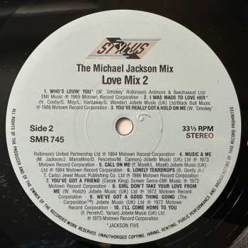 2LP Michael Jackson: The Michael Jackson Mix - 40 Specially Sequenced Hits By The World Superstar