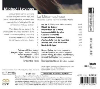 CD Michaël Levinas: La Métamorphose