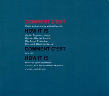 CD Michael Mantler: Comment C'est