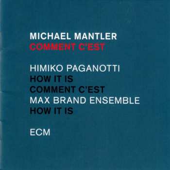 CD Michael Mantler: Comment C'est