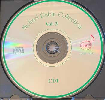 3CD/Zestaw pudełkowy Michael Rabin: Collection Vol.2 . Violin Concertos (Live Performances)