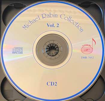 3CD/Zestaw pudełkowy Michael Rabin: Collection Vol.2 . Violin Concertos (Live Performances)