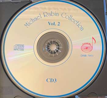 3CD/Zestaw pudełkowy Michael Rabin: Collection Vol.2 . Violin Concertos (Live Performances)