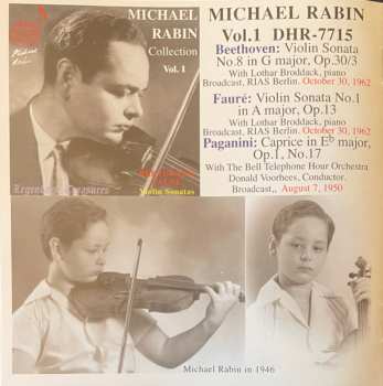 3CD/Zestaw pudełkowy Michael Rabin: Collection Vol.2 . Violin Concertos (Live Performances)