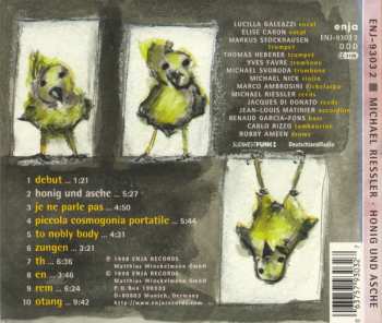 CD Michael Riessler: Honig Und Asche = Honey And Ash