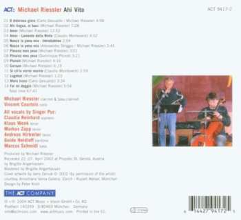 CD Vincent Courtois: Ahi Vita