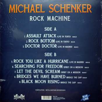 LP Michael Schenker: Rock Machine LTD | CLR