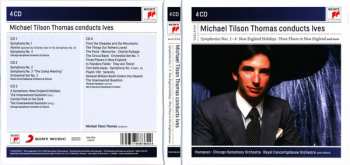 4CD/Zestaw pudełkowy The Chicago Symphony Orchestra: Michael Tilson Thomas Conducts Ives