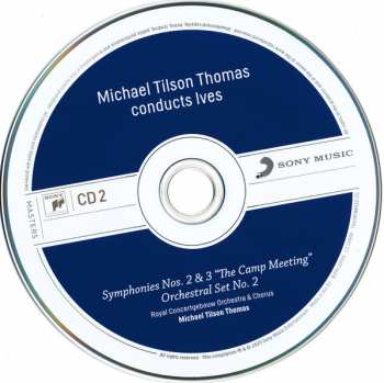 4CD/Zestaw pudełkowy The Chicago Symphony Orchestra: Michael Tilson Thomas Conducts Ives
