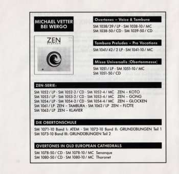 CD Michael Vetter: Zen - Gong
