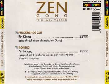 CD Michael Vetter: Zen - Gong