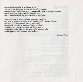 CD Michael Vetter: Zen - Gong