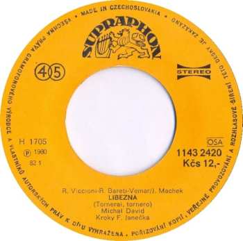 SP Michal David: Líbezná (Tornerai, Tornero) / Mé Sny