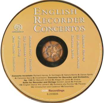 SACD Richard Harvey: English Recorder Concertos