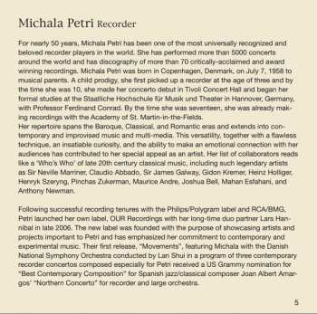 SACD Michala Petri: American Recorder Concertos
