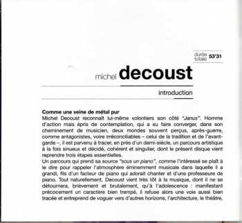 CD Michel Decoust: Concerto Pour Violon Et Orchestre / L'application Des Lectrices Aux Champs / De La Gravitation Suspendue Des Mémoires