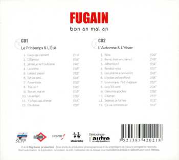 2CD Michel Fugain: Bon An Mal An - Printemps Été Automne Hiver