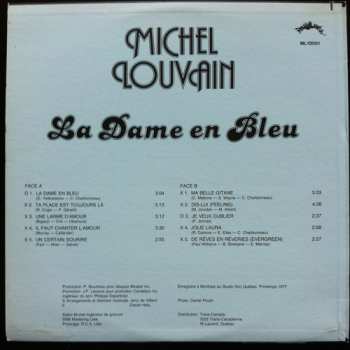 CD Michel Louvain: La Dame En Bleu